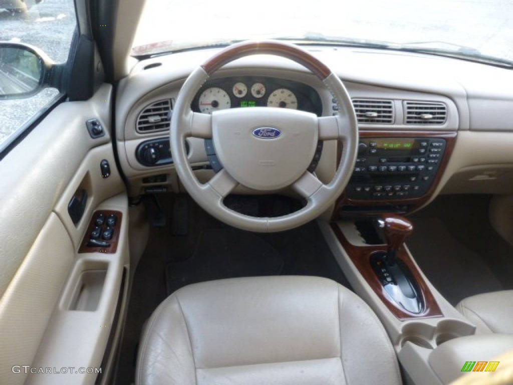 2005 Ford Taurus SEL Wagon Medium/Dark Pebble Dashboard Photo #77275025