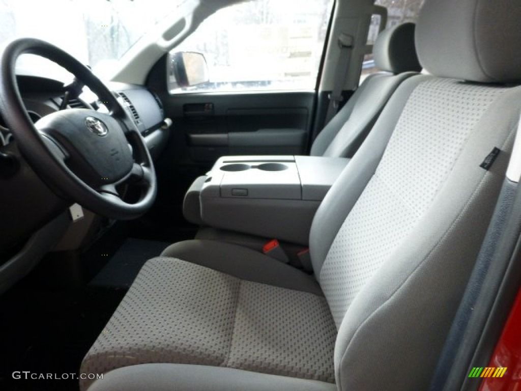 2013 Tundra Double Cab 4x4 - Barcelona Red Metallic / Graphite photo #13