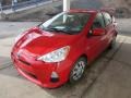 2013 Absolutely Red Toyota Prius c Hybrid Two  photo #5
