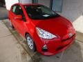 2013 Absolutely Red Toyota Prius c Hybrid Two  photo #7