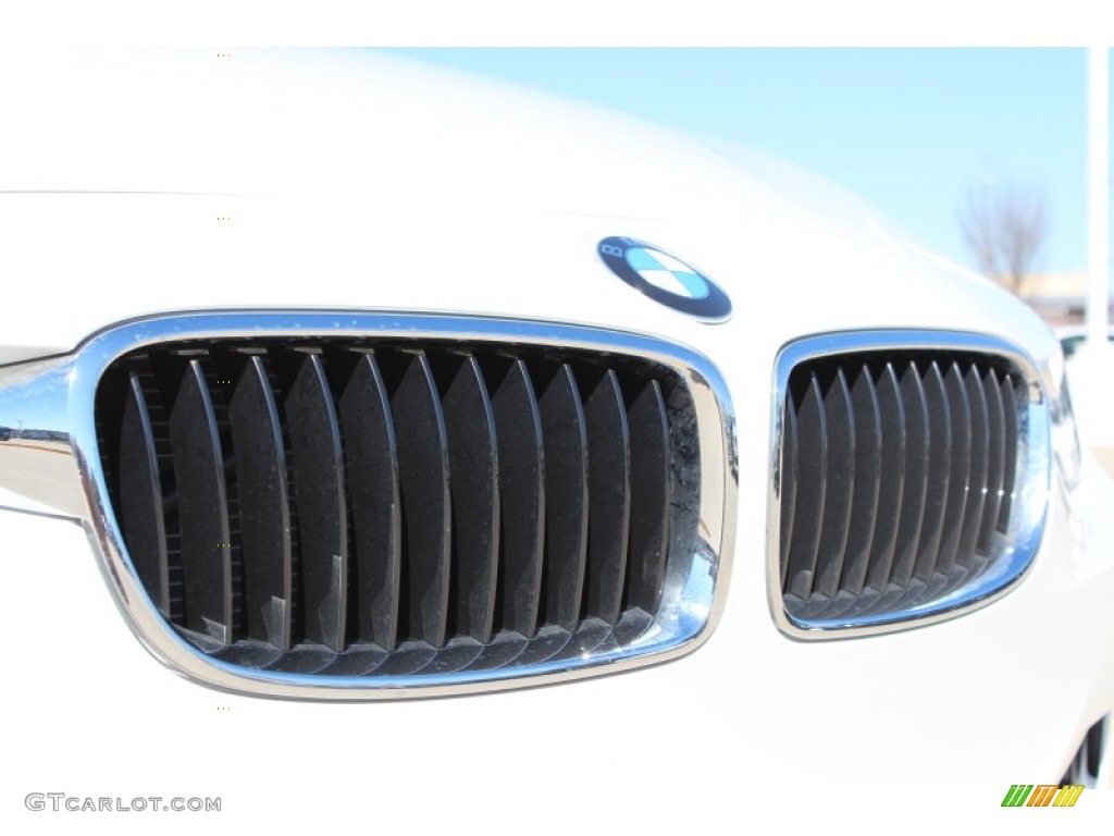 2013 3 Series 328i Sedan - Mineral White Metallic / Venetian Beige photo #9