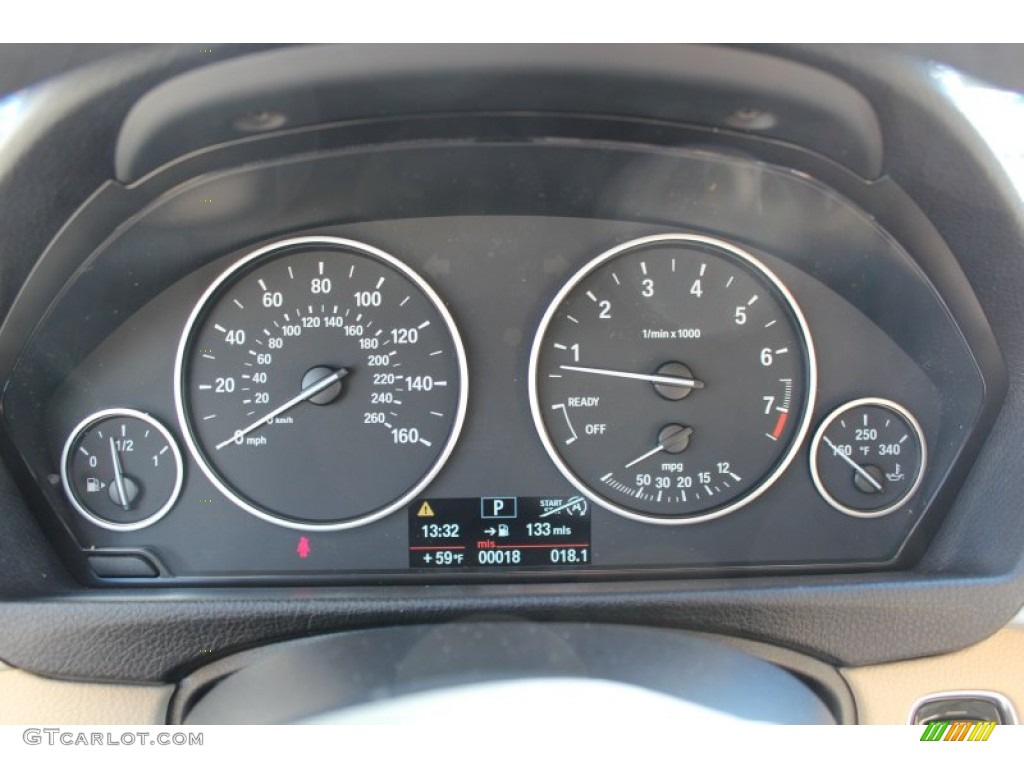 2013 BMW 3 Series 328i Sedan Gauges Photo #77276831