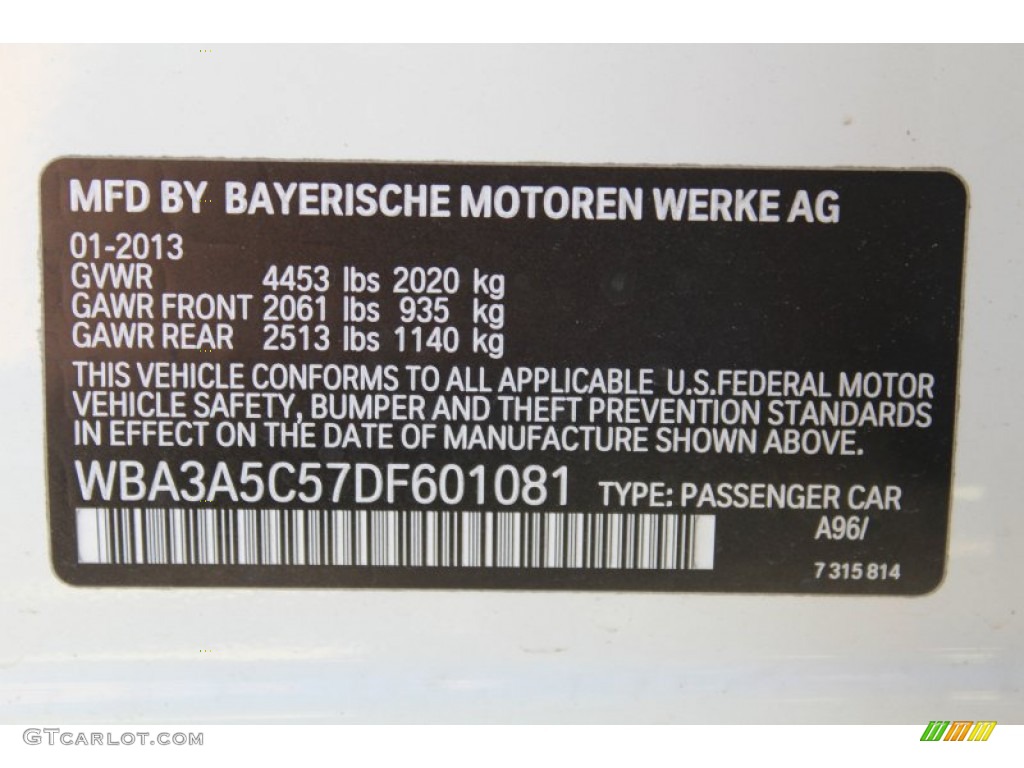 2013 3 Series 328i Sedan - Mineral White Metallic / Venetian Beige photo #30