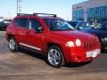 2007 Inferno Red Crystal Pearlcoat Jeep Compass Limited  photo #2