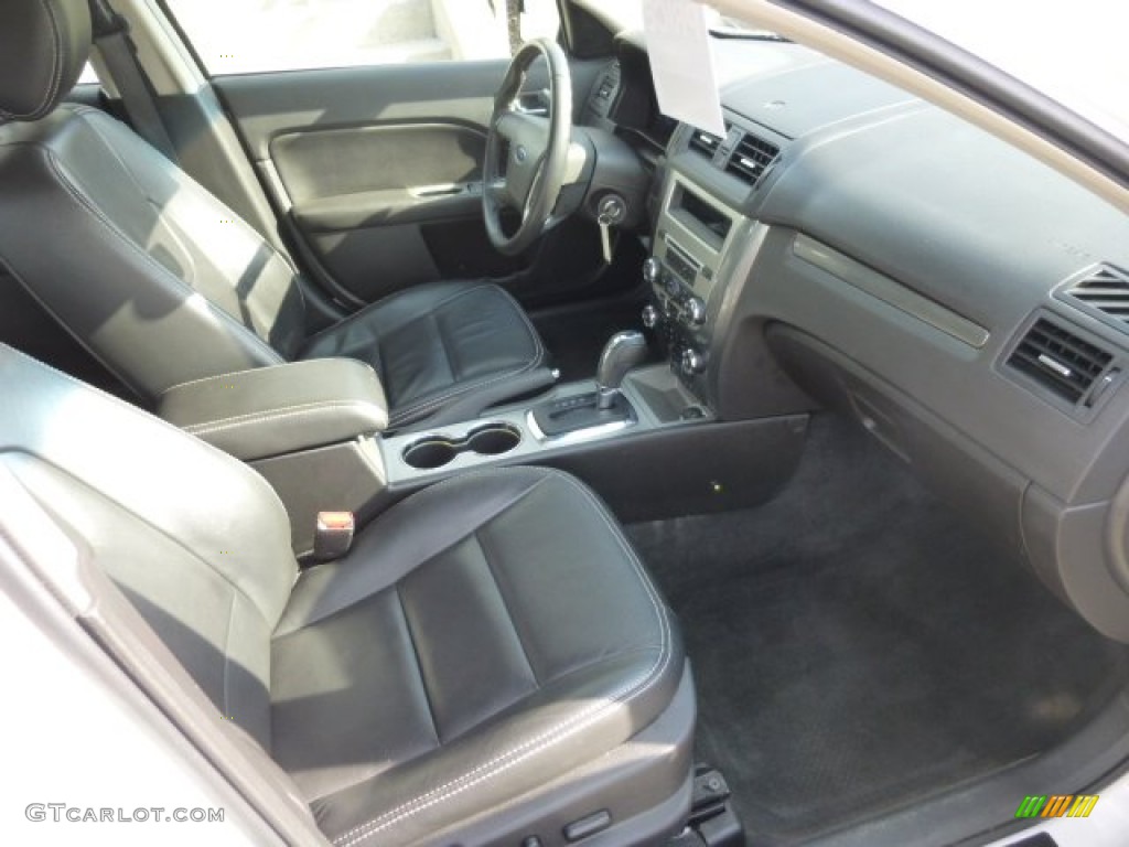 Charcoal Black Interior 2012 Ford Fusion SEL Photo #77278325