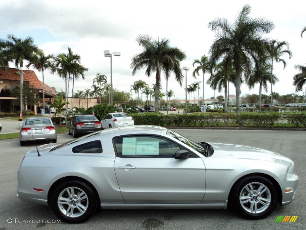Ingot Silver Metallic 2013 Ford Mustang V6 Coupe Exterior Photo #77279225