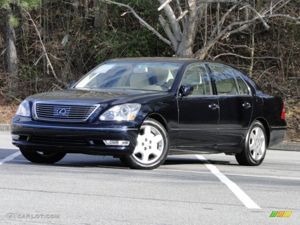 Blue Onyx Pearl 2005 Lexus LS 430 Sedan Exterior Photo #77279639