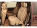 2008 Chevrolet Uplander Cashmere Beige Interior Rear Seat Photo