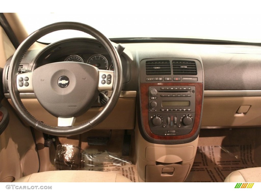 2008 Chevrolet Uplander LT Cashmere Beige Dashboard Photo #77280119