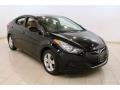 Black Noir Pearl 2011 Hyundai Elantra Limited