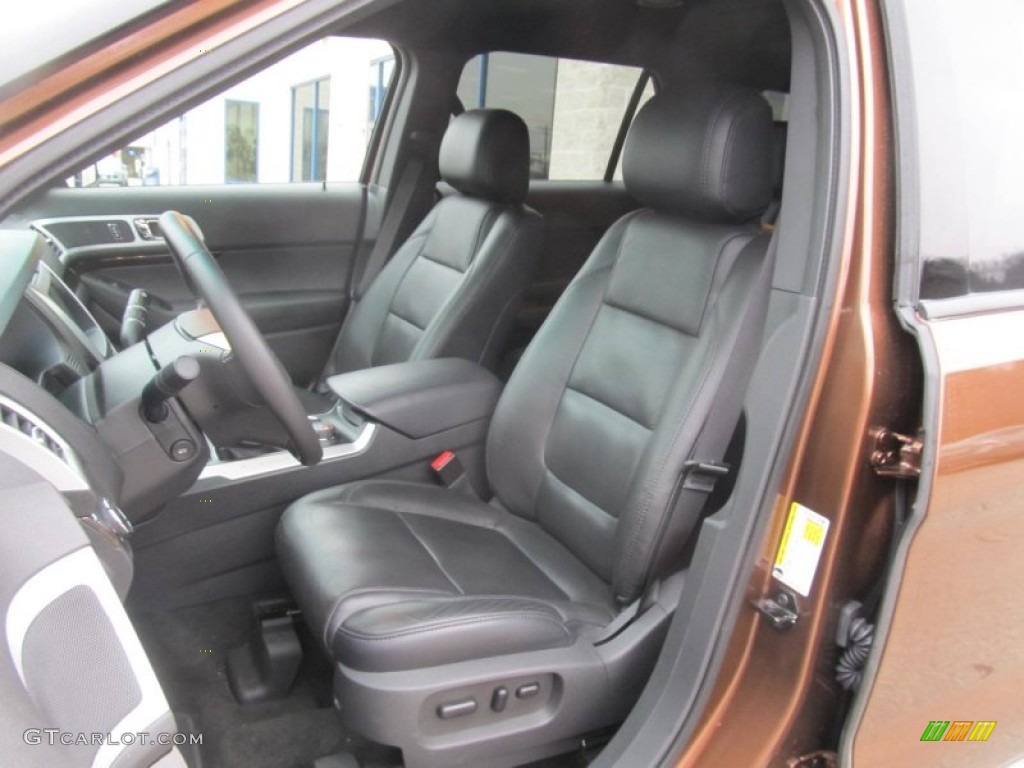 Charcoal Black Interior 2012 Ford Explorer Limited 4WD Photo #77280287