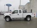 2008 Oxford White Ford F350 Super Duty XLT SuperCab 4x4  photo #2