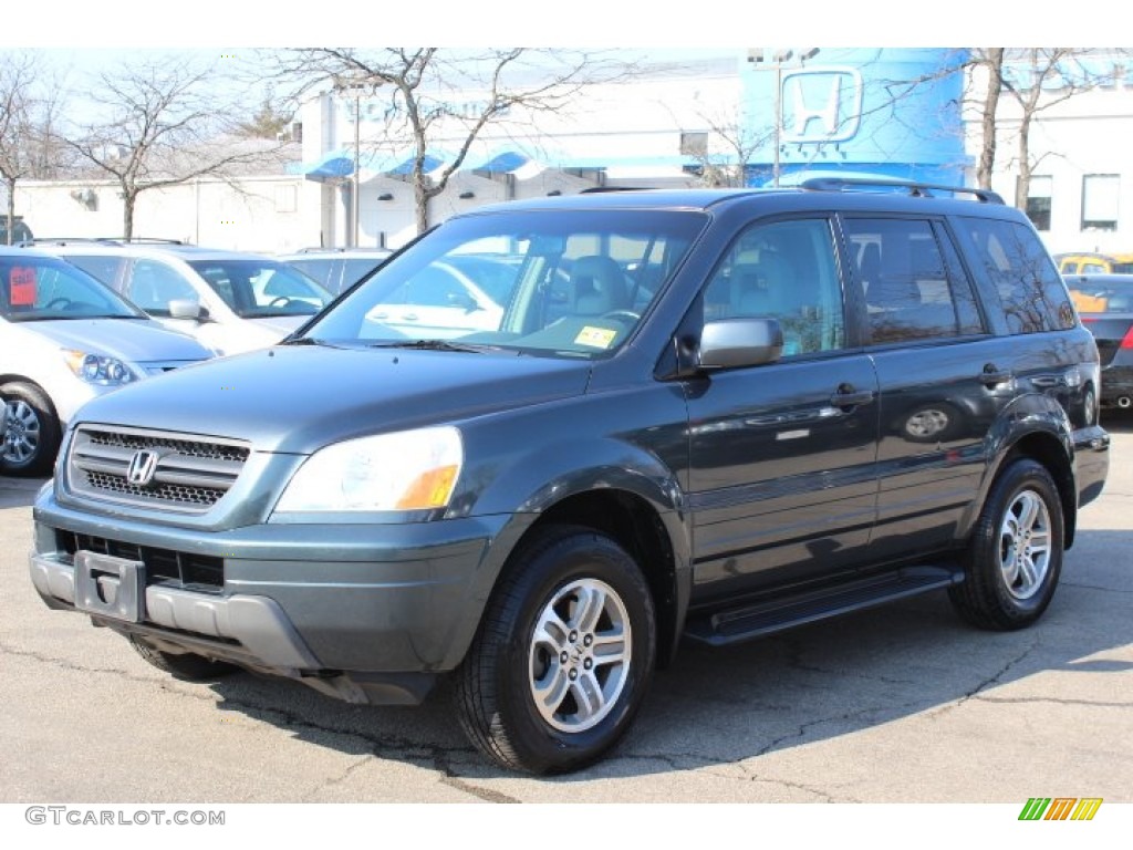 Sage Brush Pearl 2005 Honda Pilot EX-L 4WD Exterior Photo #77280575