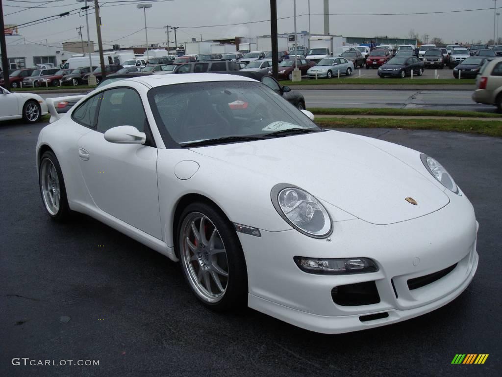 2008 911 Carrera S Coupe - Carrara White / Black photo #9