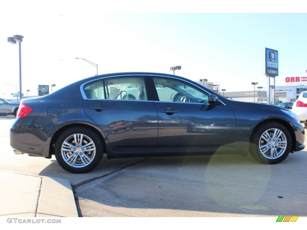 2013 G 37 Journey Sedan - Blue Slate / Graphite photo #6