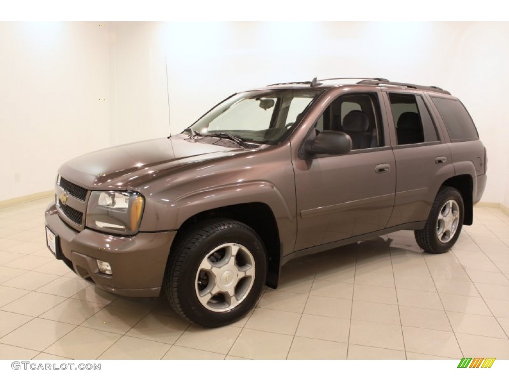 Desert Brown Metallic 2008 Chevrolet TrailBlazer LT Exterior Photo #77281358