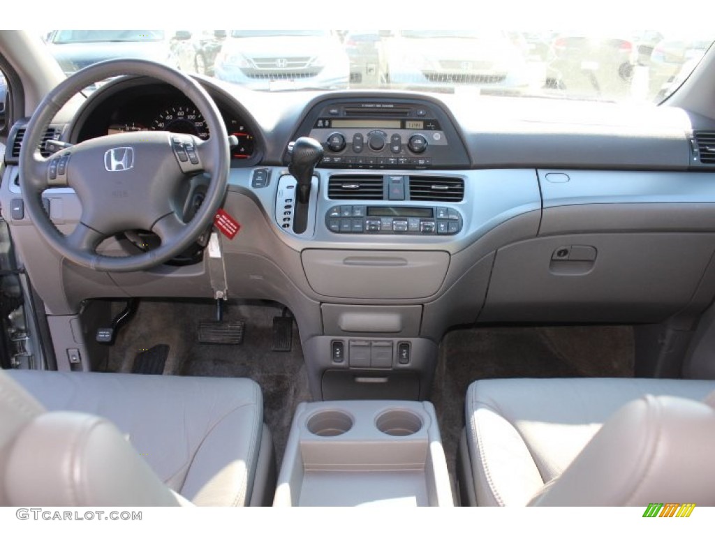 2010 Honda Odyssey EX-L Gray Dashboard Photo #77281418