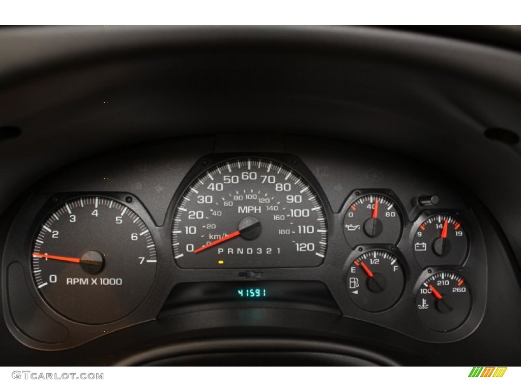 2008 Chevrolet TrailBlazer LT Gauges Photos