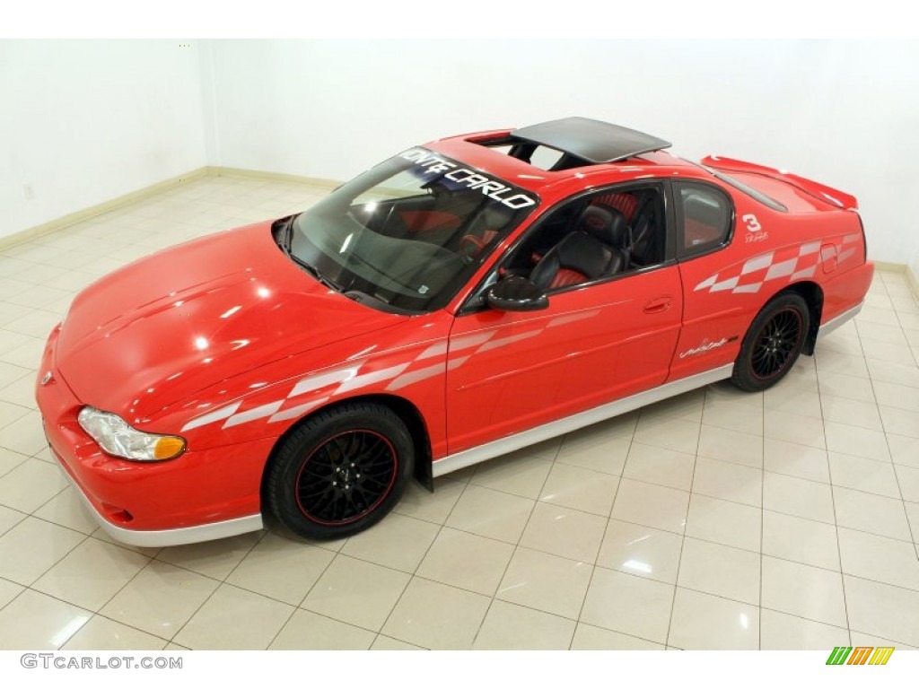 2000 Monte Carlo Limited Edition Pace Car SS - Torch Red / Red/Ebony photo #6