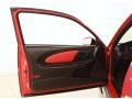 2000 Chevrolet Monte Carlo Red/Ebony Interior Door Panel Photo