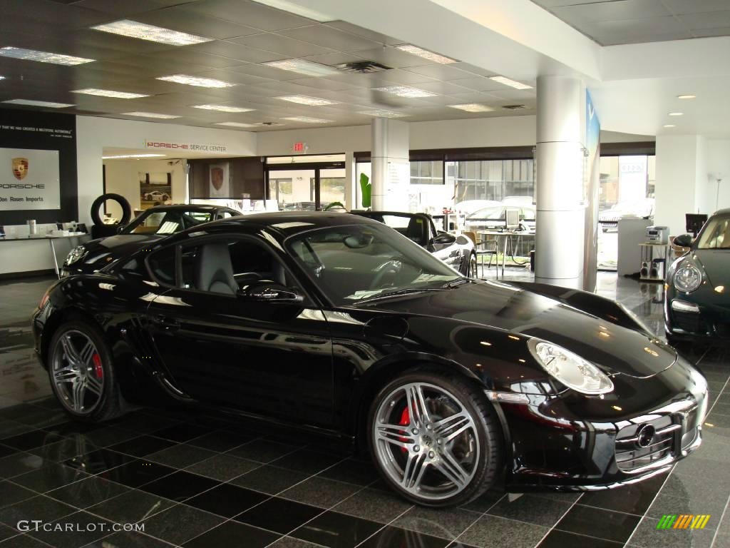 2008 Cayman S Porsche Design Edition 1 - Black / Black photo #1