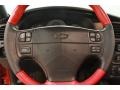 2000 Chevrolet Monte Carlo Red/Ebony Interior Steering Wheel Photo