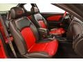 2000 Chevrolet Monte Carlo Red/Ebony Interior Front Seat Photo