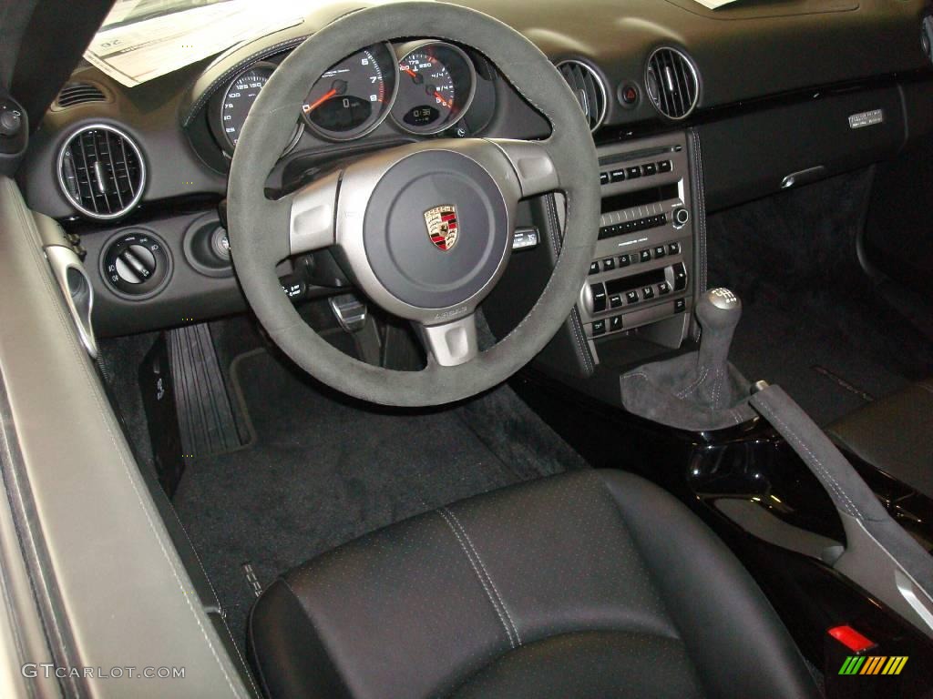 2008 Cayman S Porsche Design Edition 1 - Black / Black photo #6