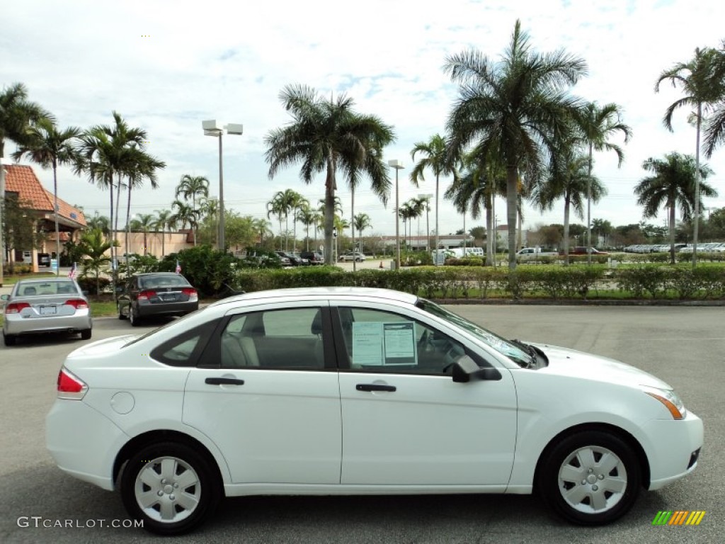 Oxford White 2008 Ford Focus S Sedan Exterior Photo #77282702