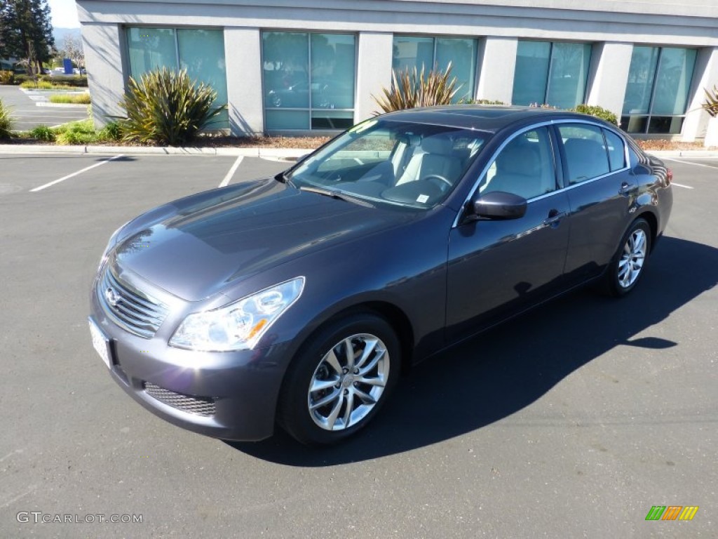Blue Slate Metallic 2009 Infiniti G 37 Journey Sedan Exterior Photo #77283426