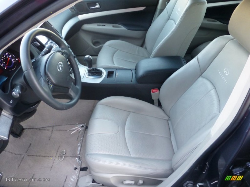 Stone Interior 2009 Infiniti G 37 Journey Sedan Photo #77283658