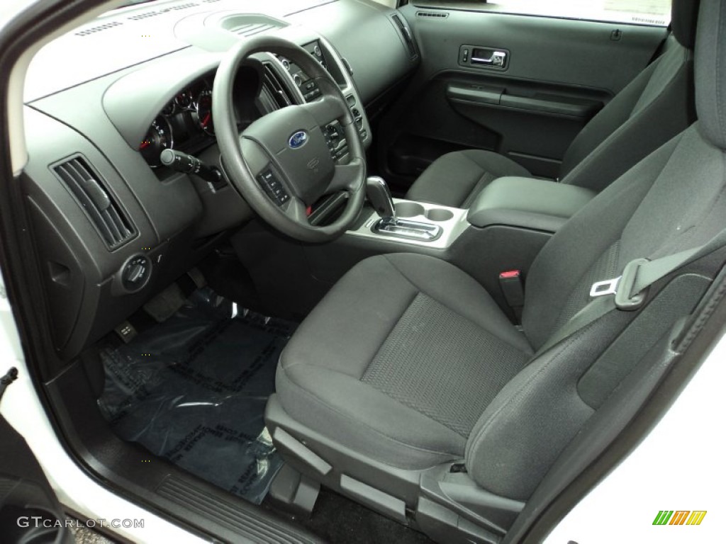 Charcoal Black Interior 2010 Ford Edge SE Photo #77283809