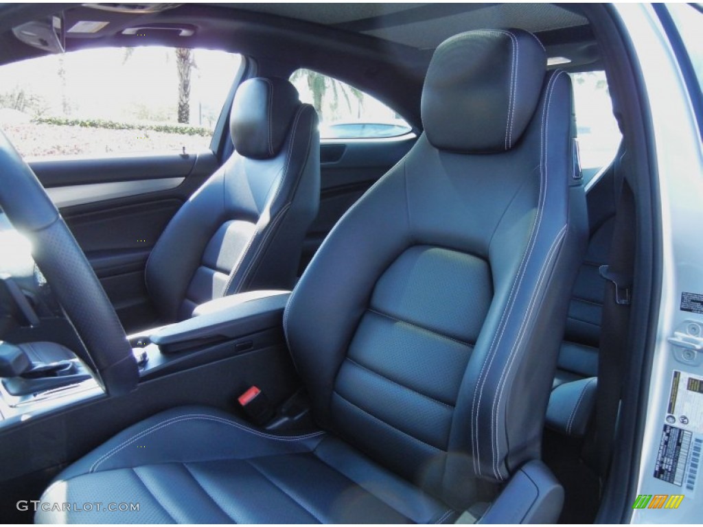 Black Interior 2012 Mercedes-Benz C 250 Coupe Photo #77284265