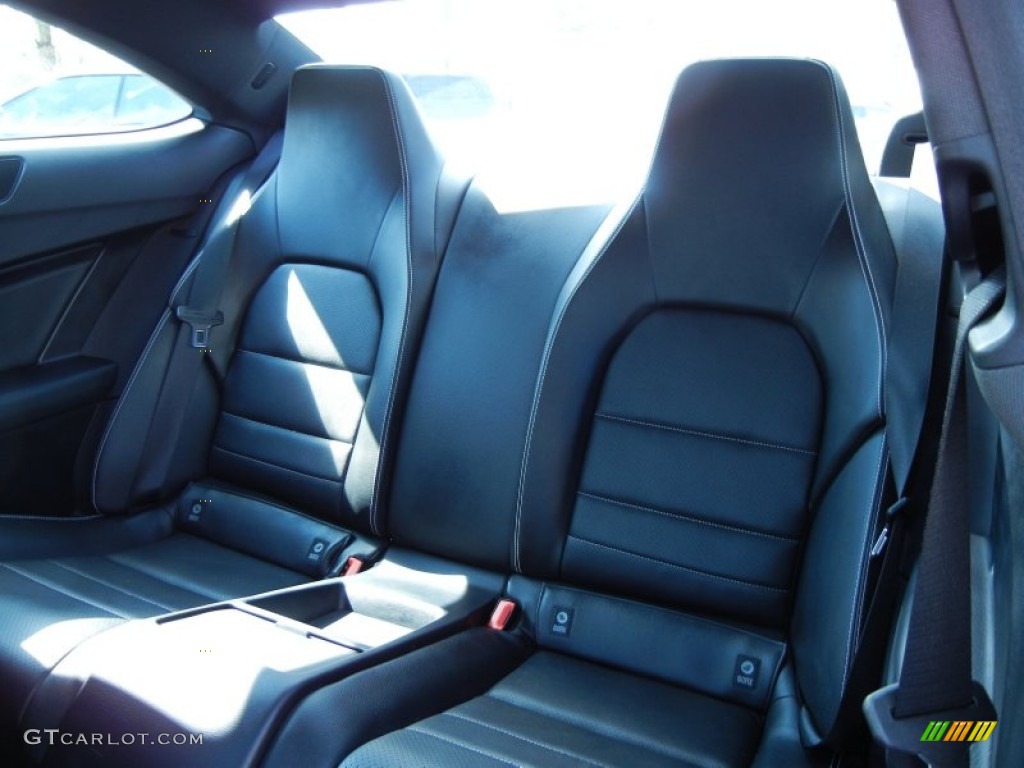 Black Interior 2012 Mercedes-Benz C 250 Coupe Photo #77284300