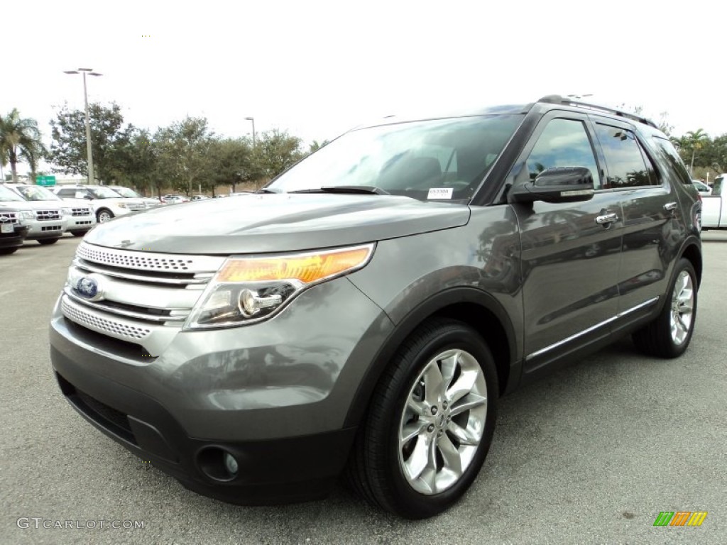 2011 Explorer XLT - Sterling Grey Metallic / Charcoal Black photo #14