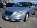 Crystal Blue Pearl Coat 2012 Chrysler 200 Touring Convertible
