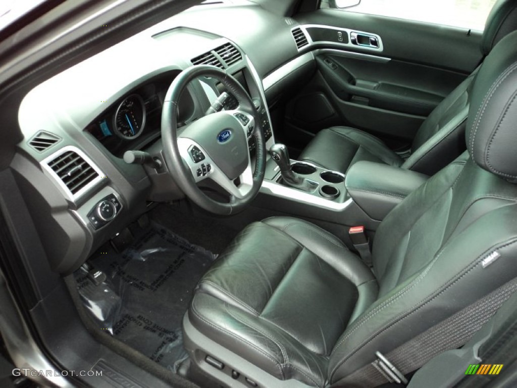 Charcoal Black Interior 2011 Ford Explorer XLT Photo #77284673