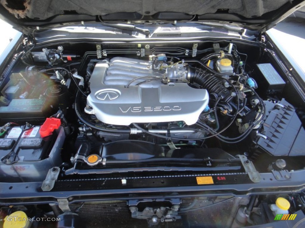 2002 Infiniti QX4 4x4 3.5 Liter DOHC 24-Valve V6 Engine Photo #77284850