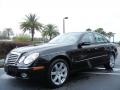 Black 2007 Mercedes-Benz E 350 4Matic Sedan Exterior