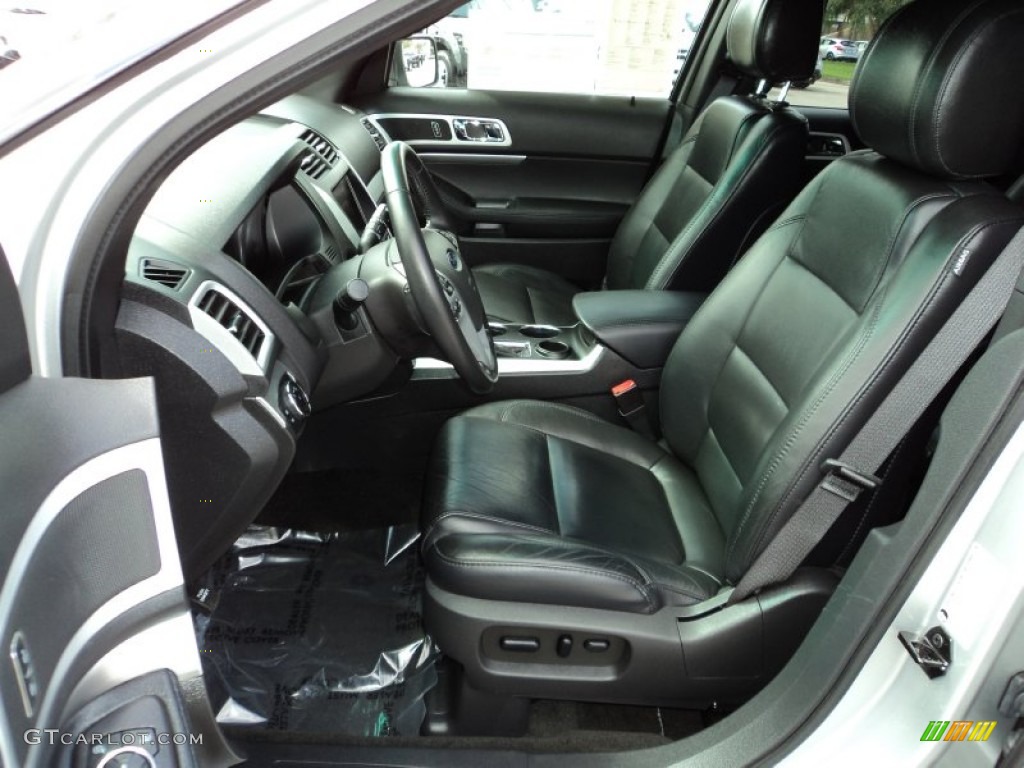 Charcoal Black Interior 2012 Ford Explorer XLT Photo #77285524