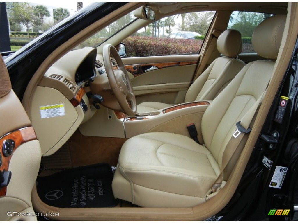 Cashmere Interior 2007 Mercedes-Benz E 350 4Matic Sedan Photo #77285547