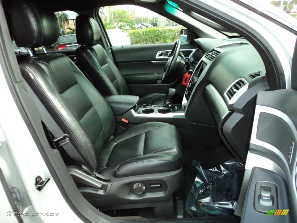Charcoal Black Interior 2012 Ford Explorer XLT Photo #77285580
