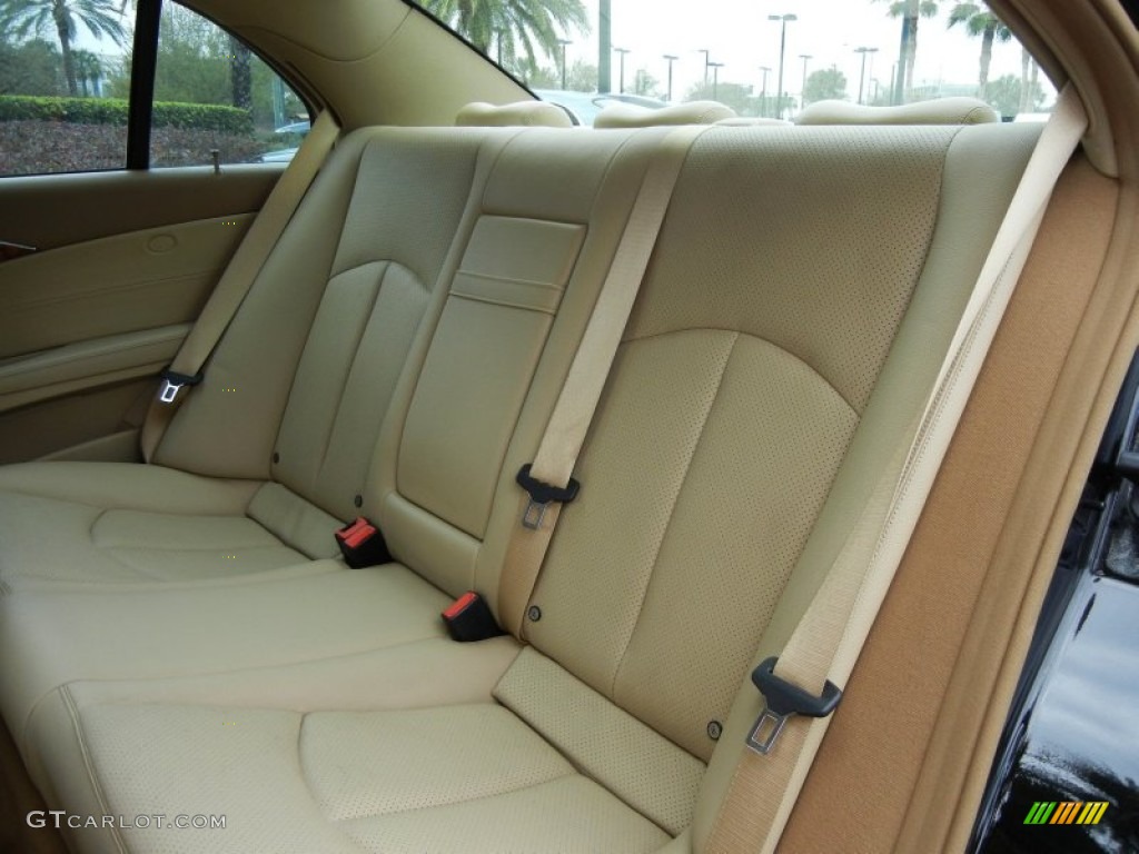 2007 Mercedes-Benz E 350 4Matic Sedan Rear Seat Photos