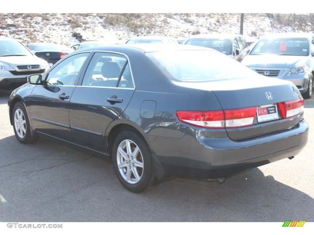 2003 Accord EX V6 Sedan - Graphite Pearl / Gray photo #7