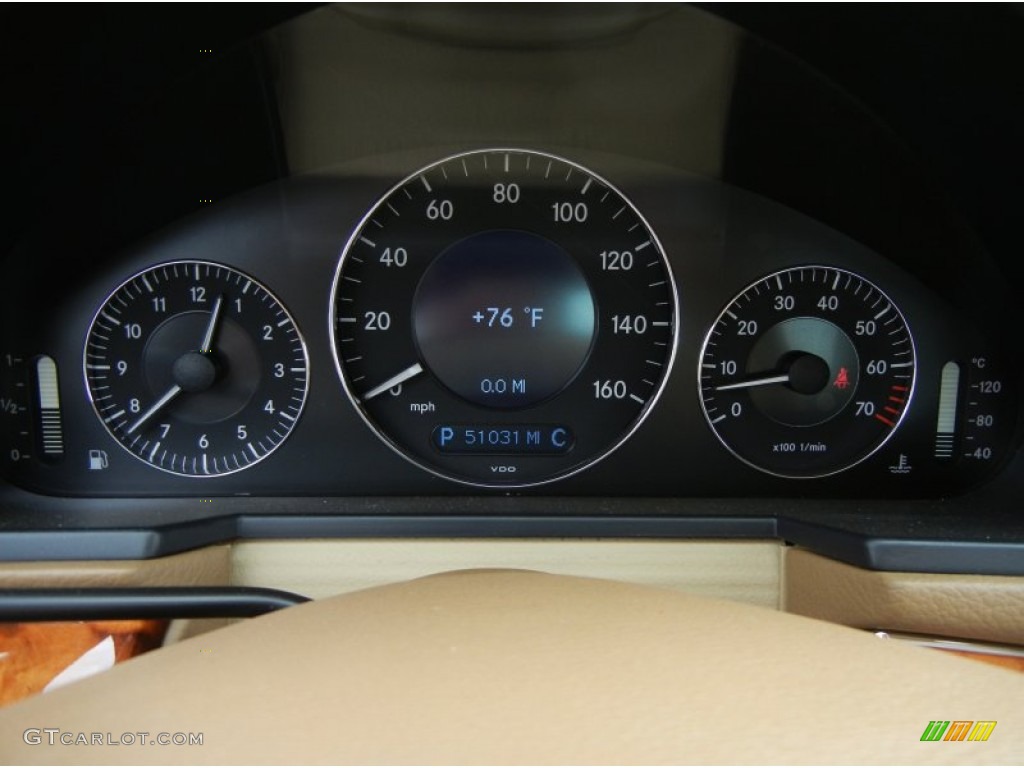 2007 Mercedes-Benz E 350 4Matic Sedan Gauges Photo #77285804