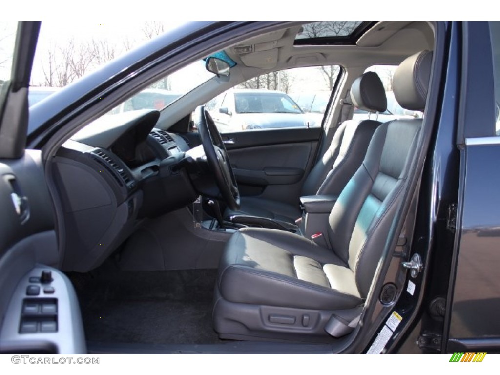 2003 Accord EX V6 Sedan - Graphite Pearl / Gray photo #11