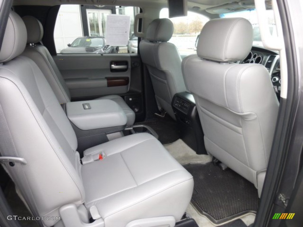 2011 Toyota Sequoia Platinum 4WD Rear Seat Photo #77285949