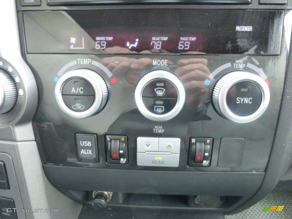 2011 Toyota Sequoia Platinum 4WD Controls Photo #77286138