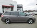 2011 Predawn Gray Mica Toyota Sienna LE  photo #8