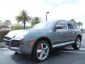 Titanium Metallic 2005 Porsche Cayenne Turbo Exterior